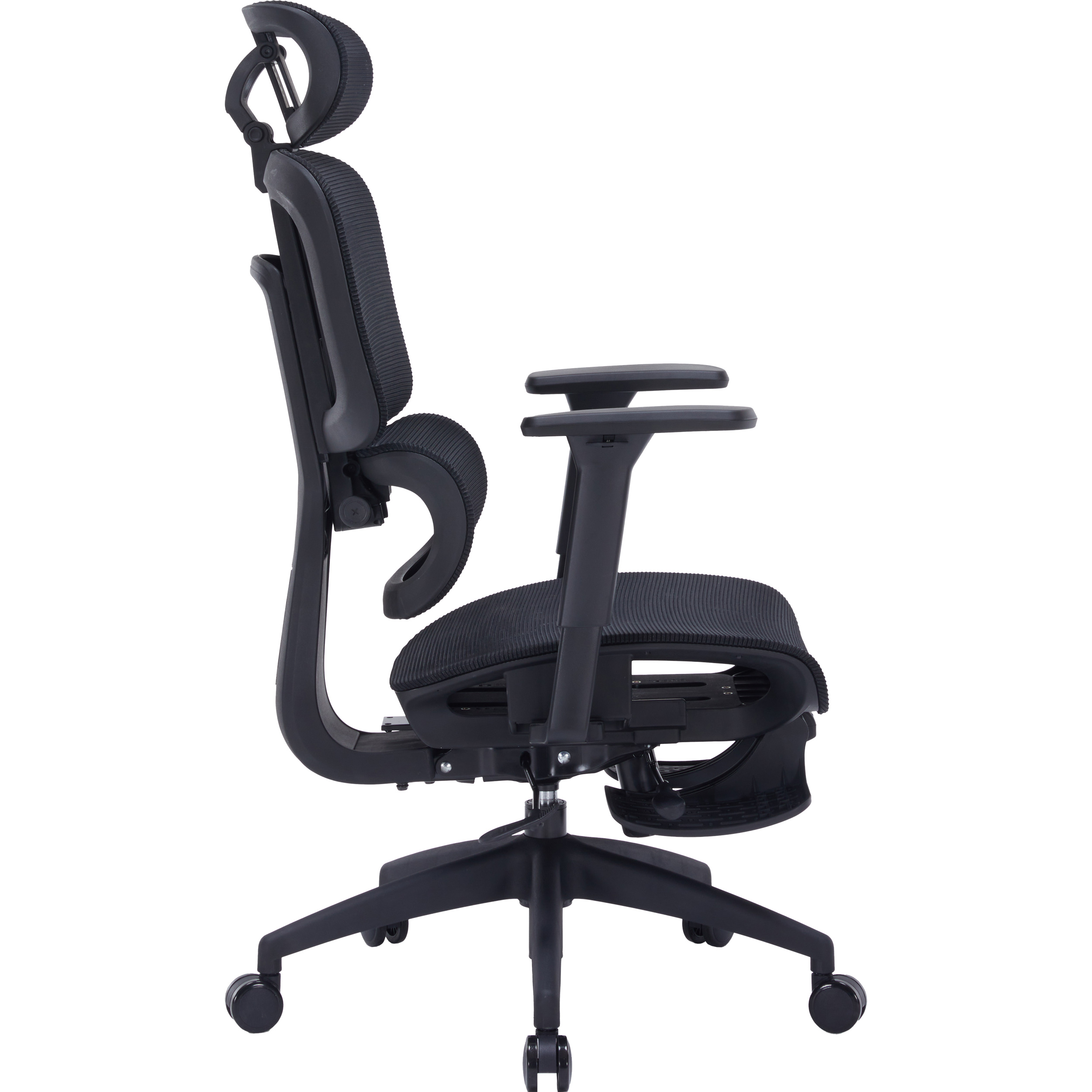 Крісло офісне OFFICEPRO Skyline OC750-B-B-B Black