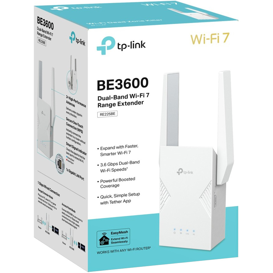 Wi-Fi репитер TP-LINK RE225BE