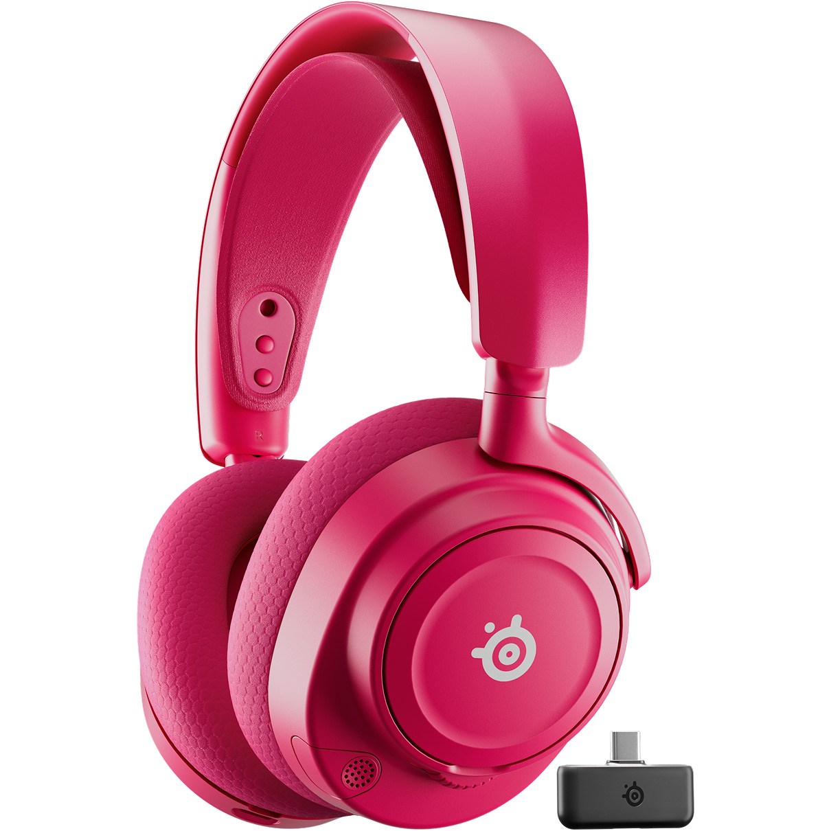 Ігрові навушники STEELSERIES Arctis Nova 7P Wireless Gen 2 Magenta (61746)