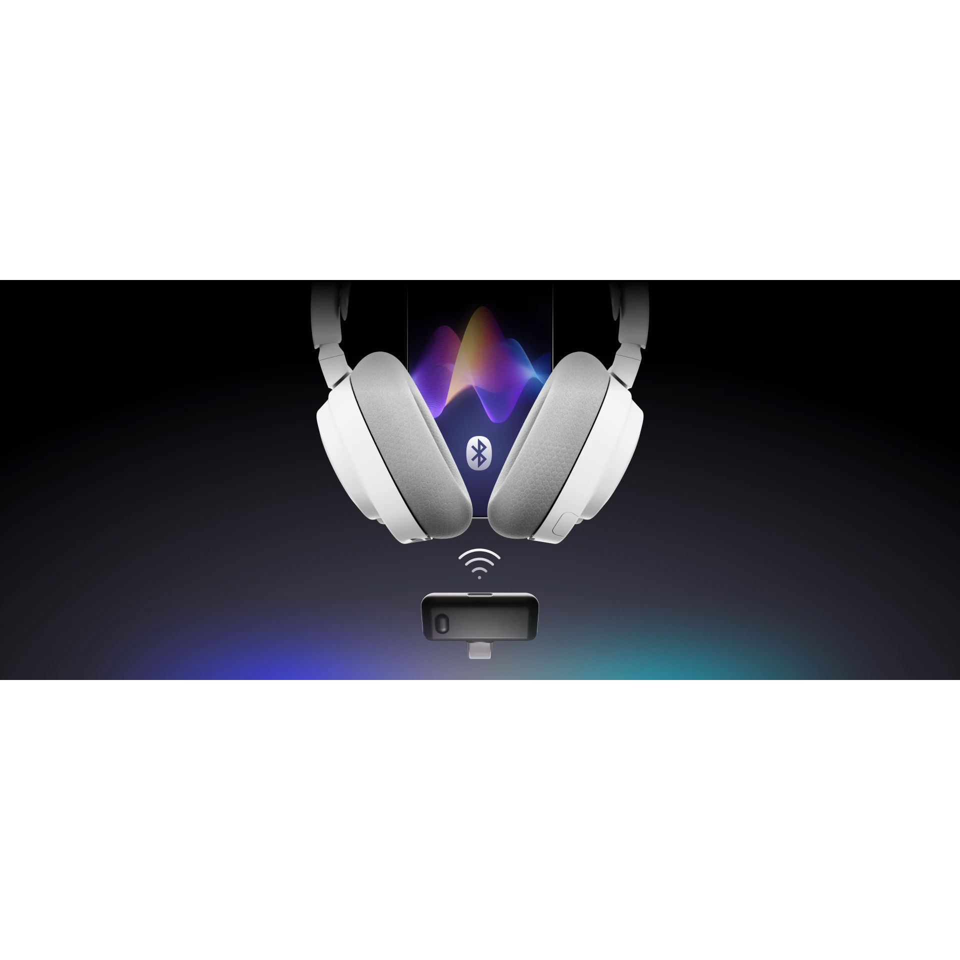 Игровые наушники STEELSERIES Arctis Nova 7P Wireless Gen 2 White (61745)