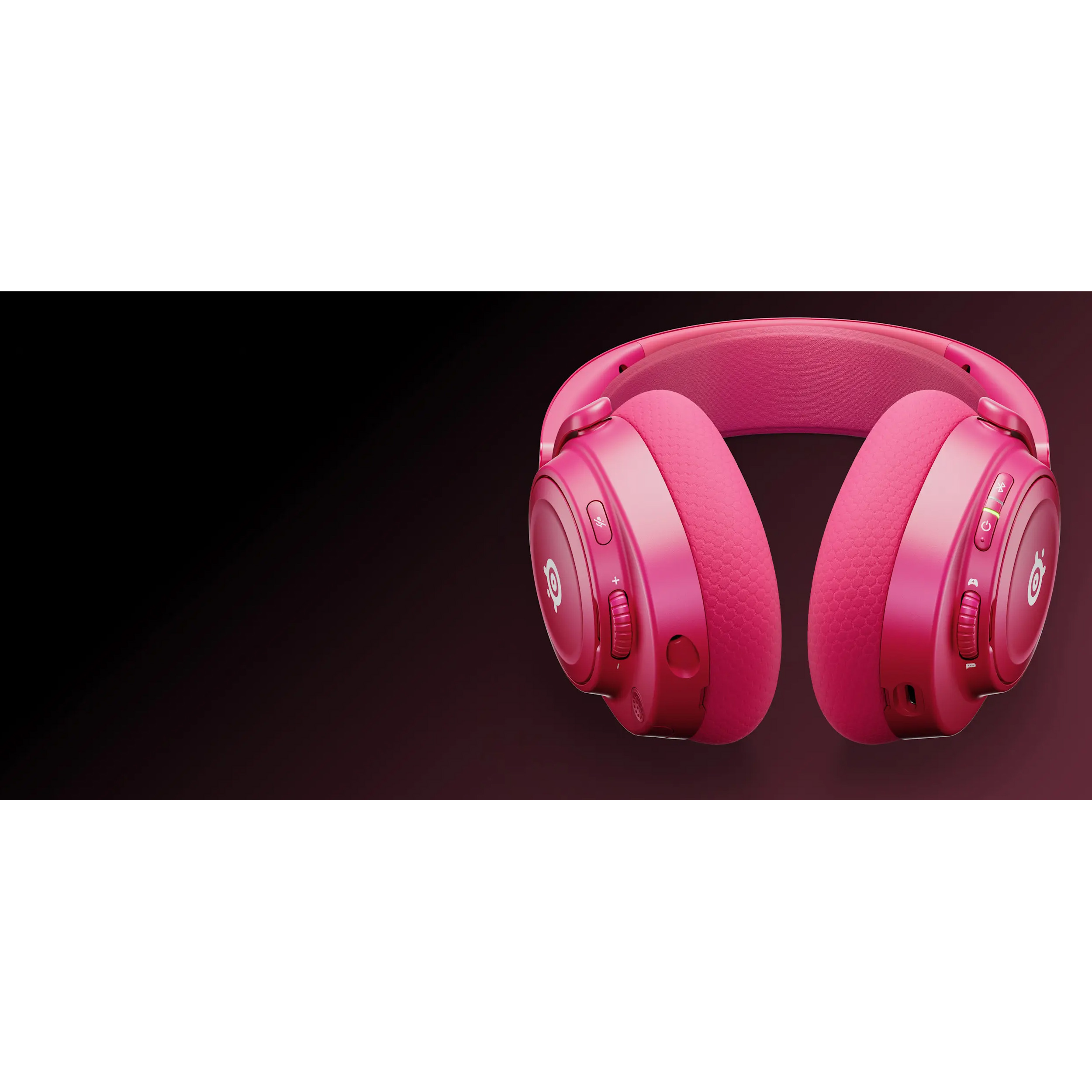 Игровые наушники STEELSERIES Arctis Nova 7X Wireless Gen 2 Magenta (61760)