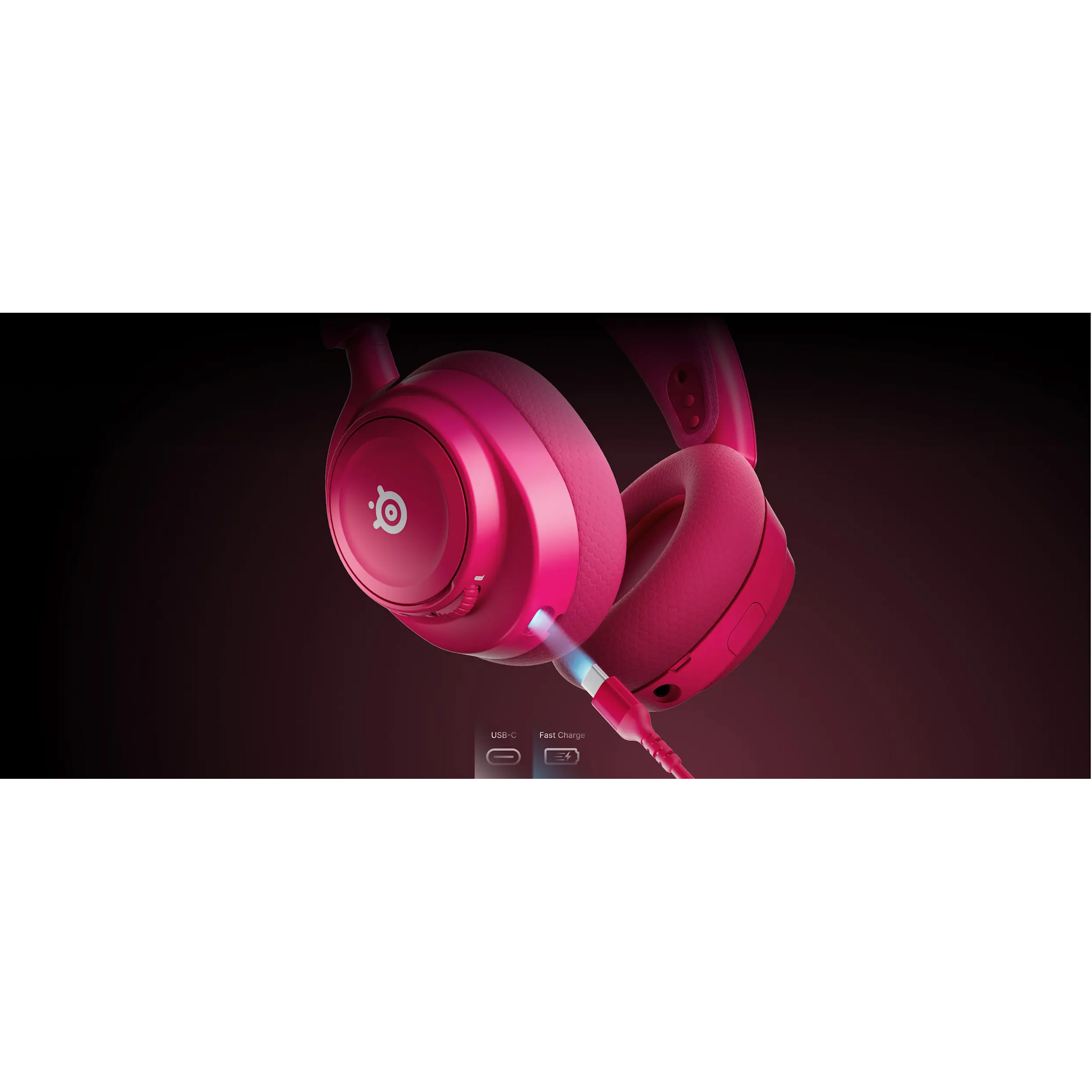 Игровые наушники STEELSERIES Arctis Nova 7X Wireless Gen 2 Magenta (61760)