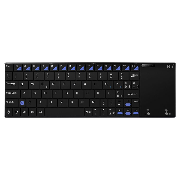 Клавиатура беспроводная RII Mini i12+ (RT-MWK12+)