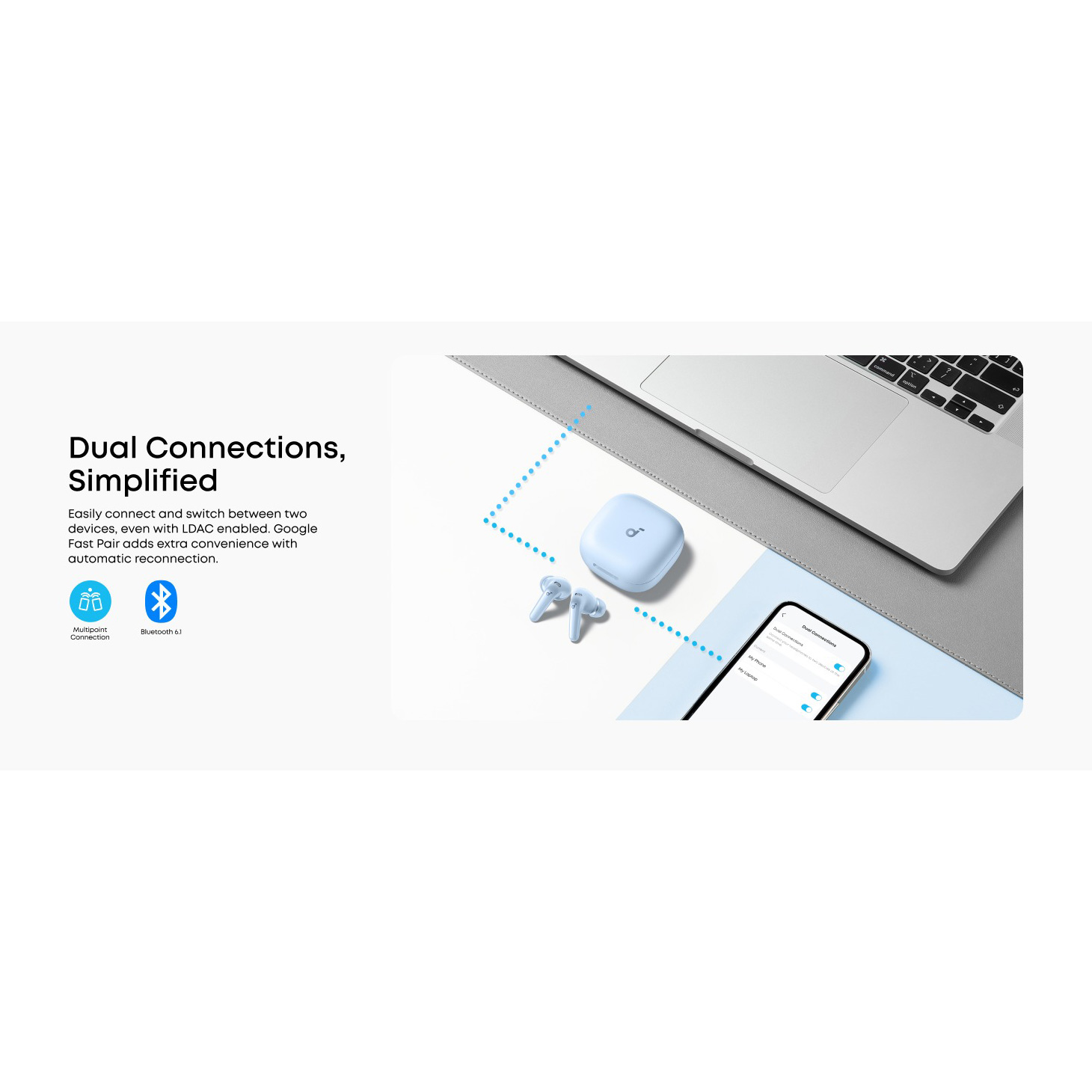 Навушники ANKER SoundCore R60i NC Blue (D1202G31)