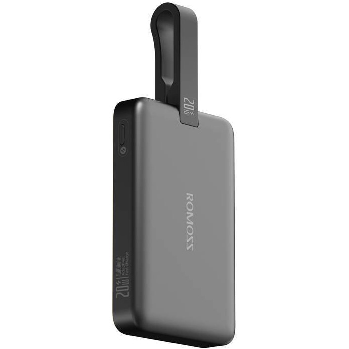 Повербанк з бездротовою зарядкою ROMOSS WMO10 Magnetic 20W 10000mAh Black (WMO10-121-2133H)