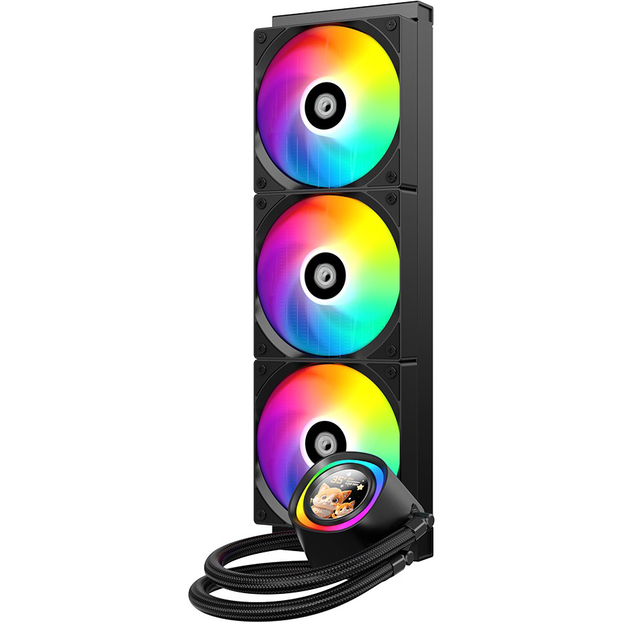 Система водяного охлаждения ID-COOLING FX360 LCD Black