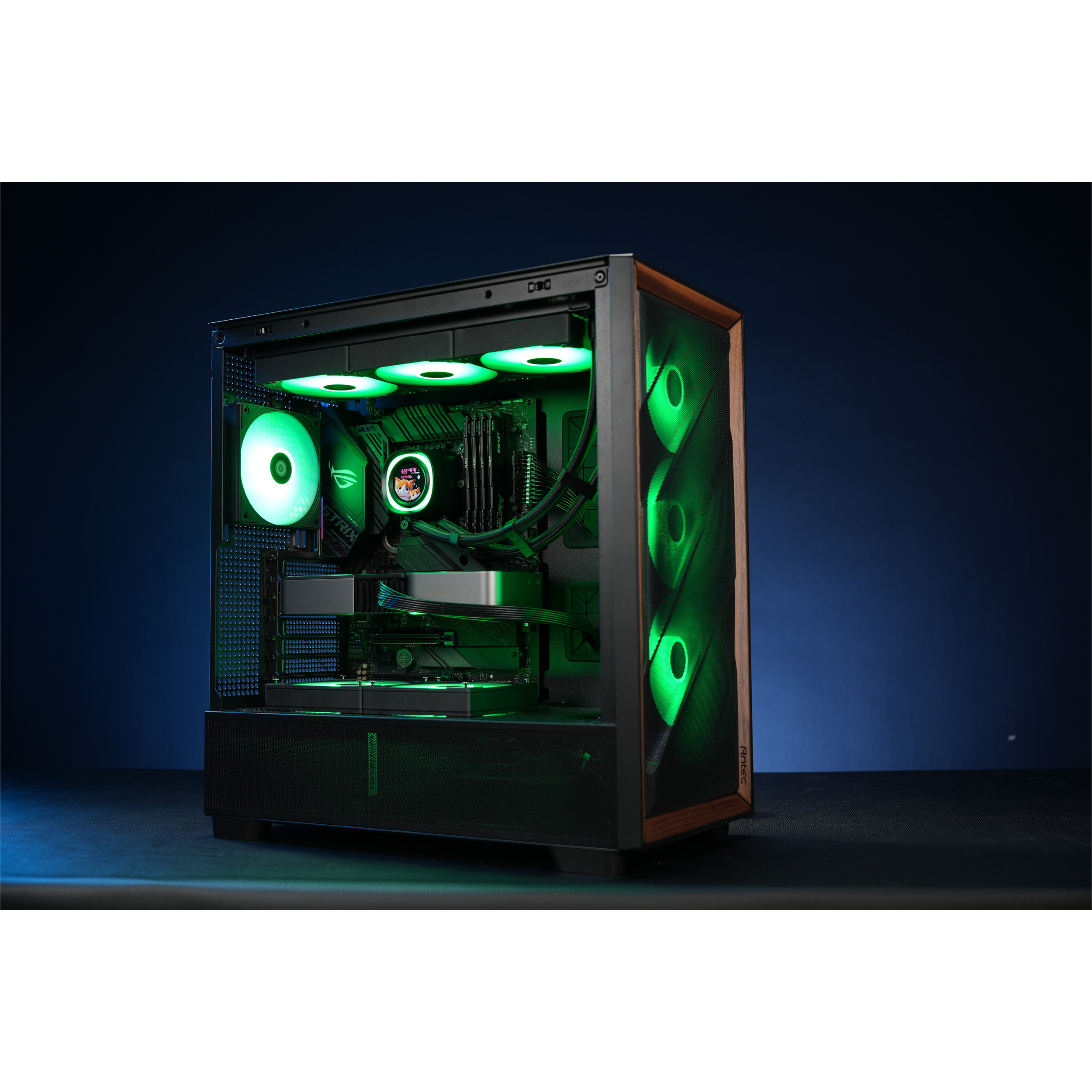 Система водяного охлаждения ID-COOLING FX360 LCD Black