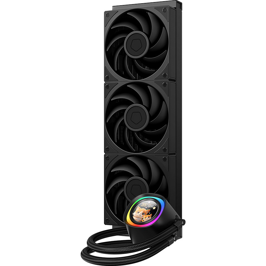 Система водяного охолодження ID-COOLING FX360 LCD PE Black