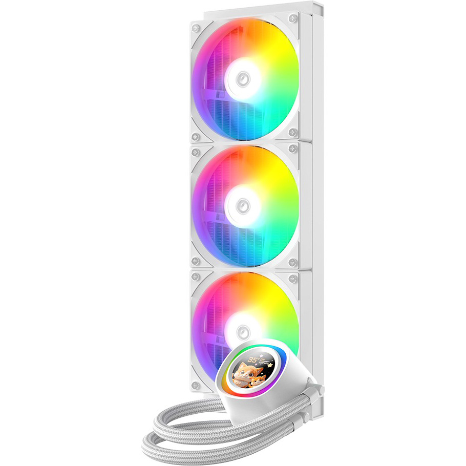 Система водяного охолодження ID-COOLING FX360 LCD White