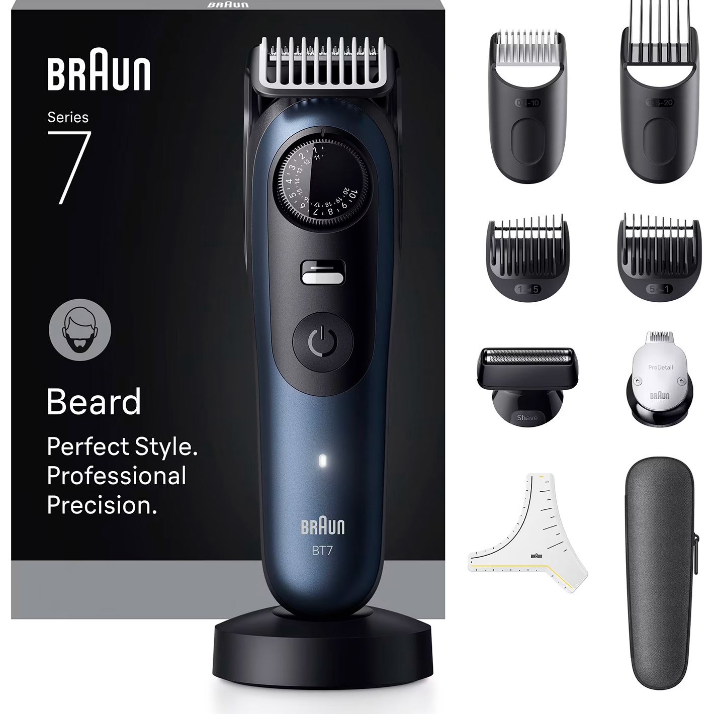 Триммер для бороды и усов BRAUN BT 7540 (80789809)