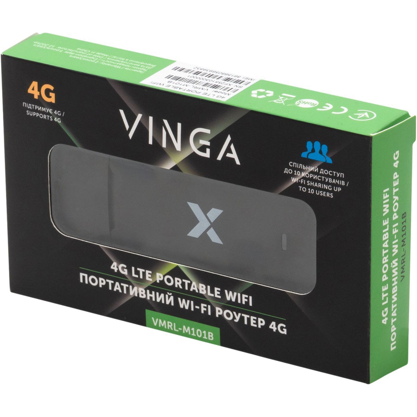 4G модем VINGA Stick 4G M101