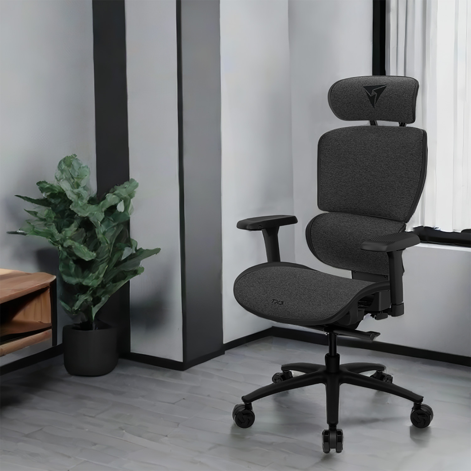 Кресло офисное TX3 XTC Loft Dark Gray