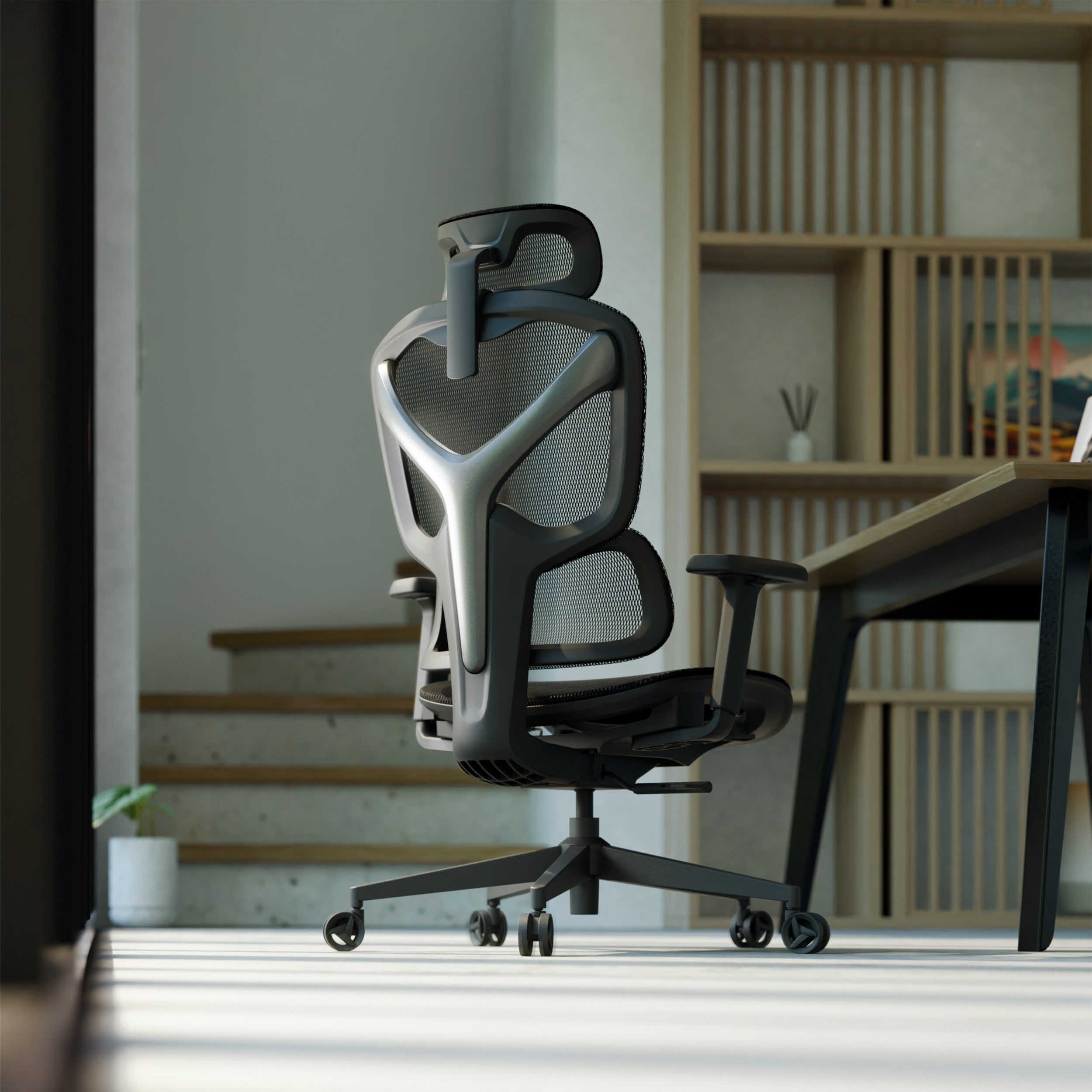 Кресло офисное TX3 YTC Mesh Black