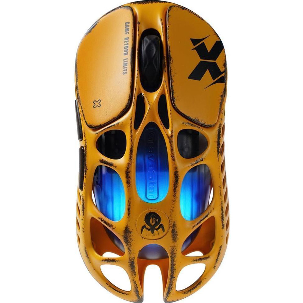 Миша ігрова GRAVASTAR Mercury X Special Edition Battle-Worn Yellow