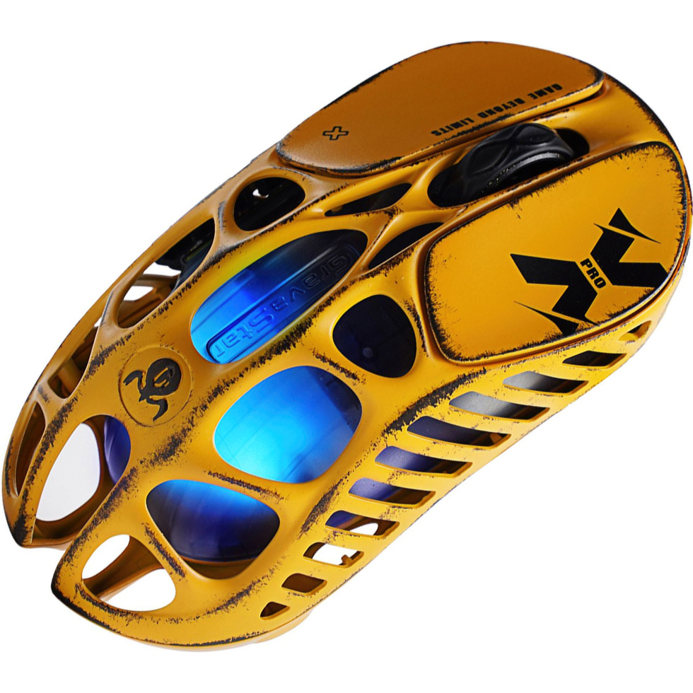 Миша ігрова GRAVASTAR Mercury X Special Edition Battle-Worn Yellow