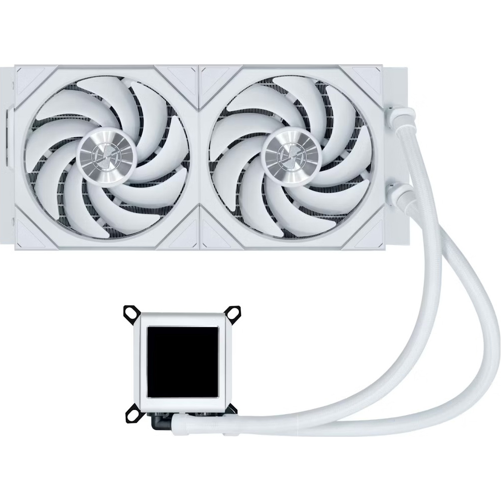 Система водяного охолодження LIAN LI Galahad II LCD TL Wireless 280 White (G89.GA2ALCD28TLW.00)