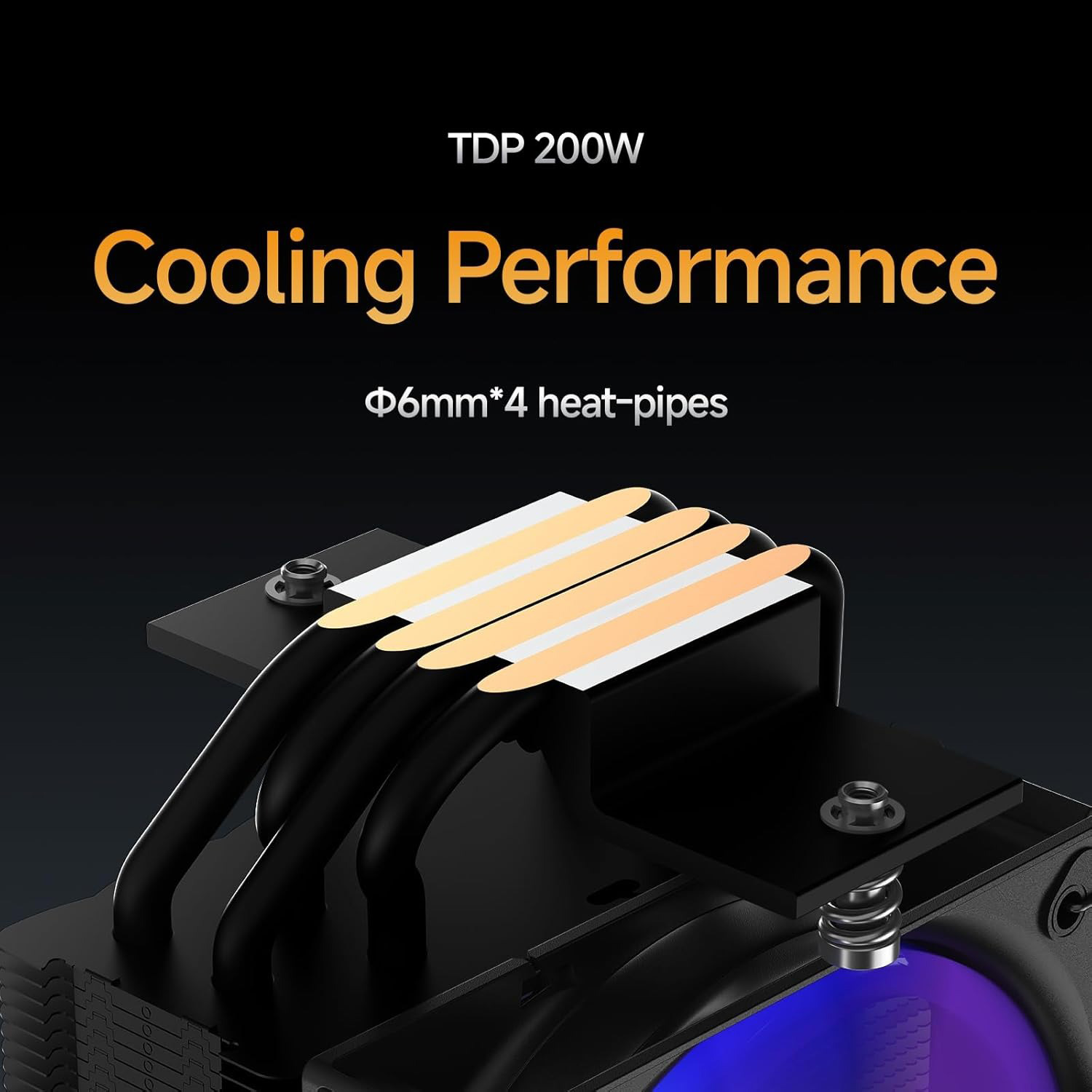 Кулер для процессора OCYPUS Gamma A40 ARGB Black
