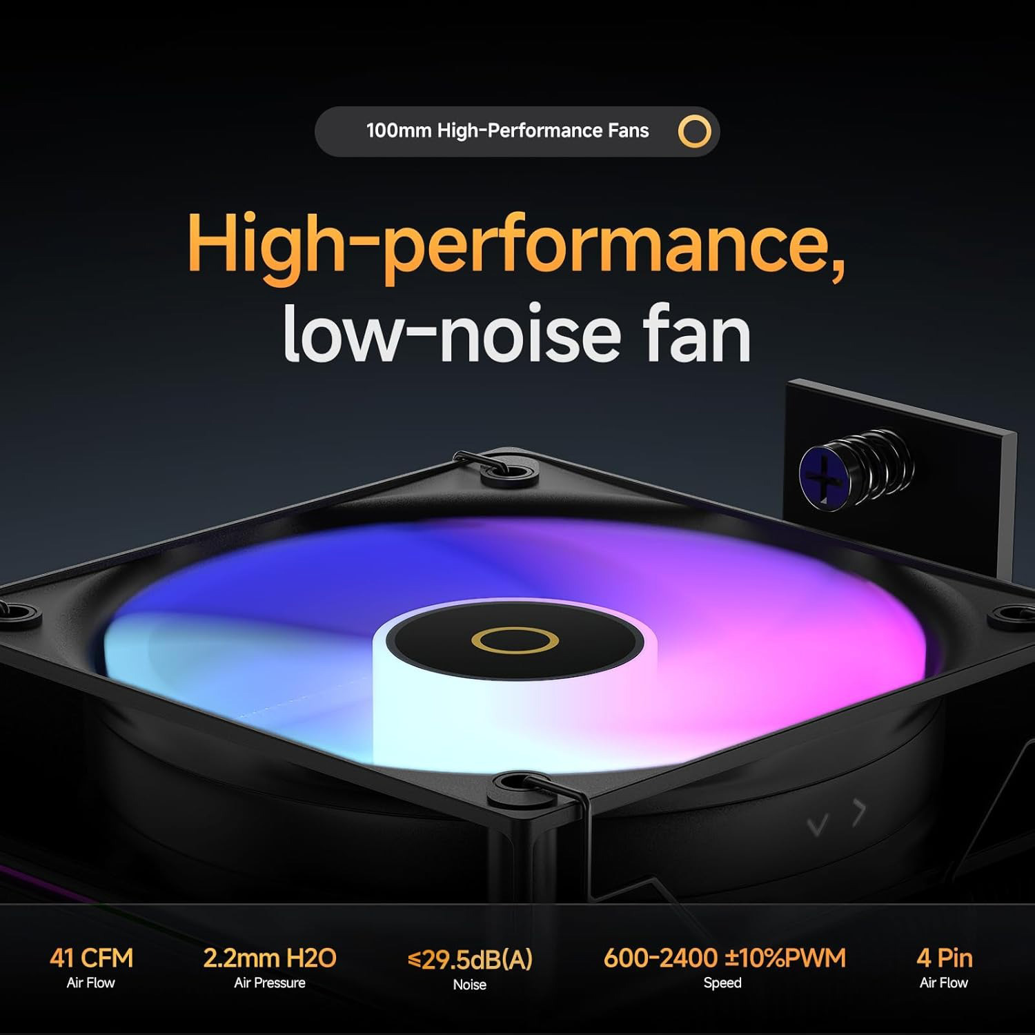 Кулер для процессора OCYPUS Gamma A40 ARGB Black