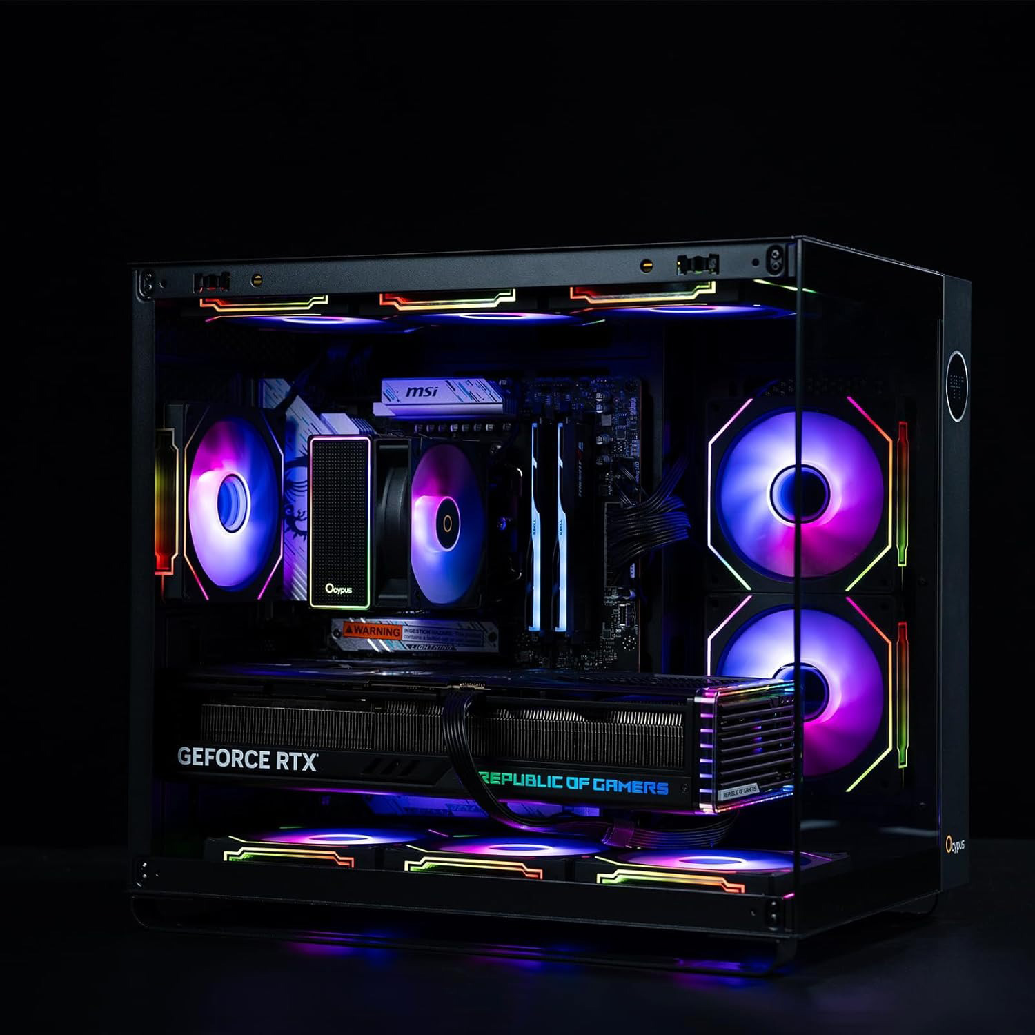 Кулер для процессора OCYPUS Gamma A40 ARGB Black