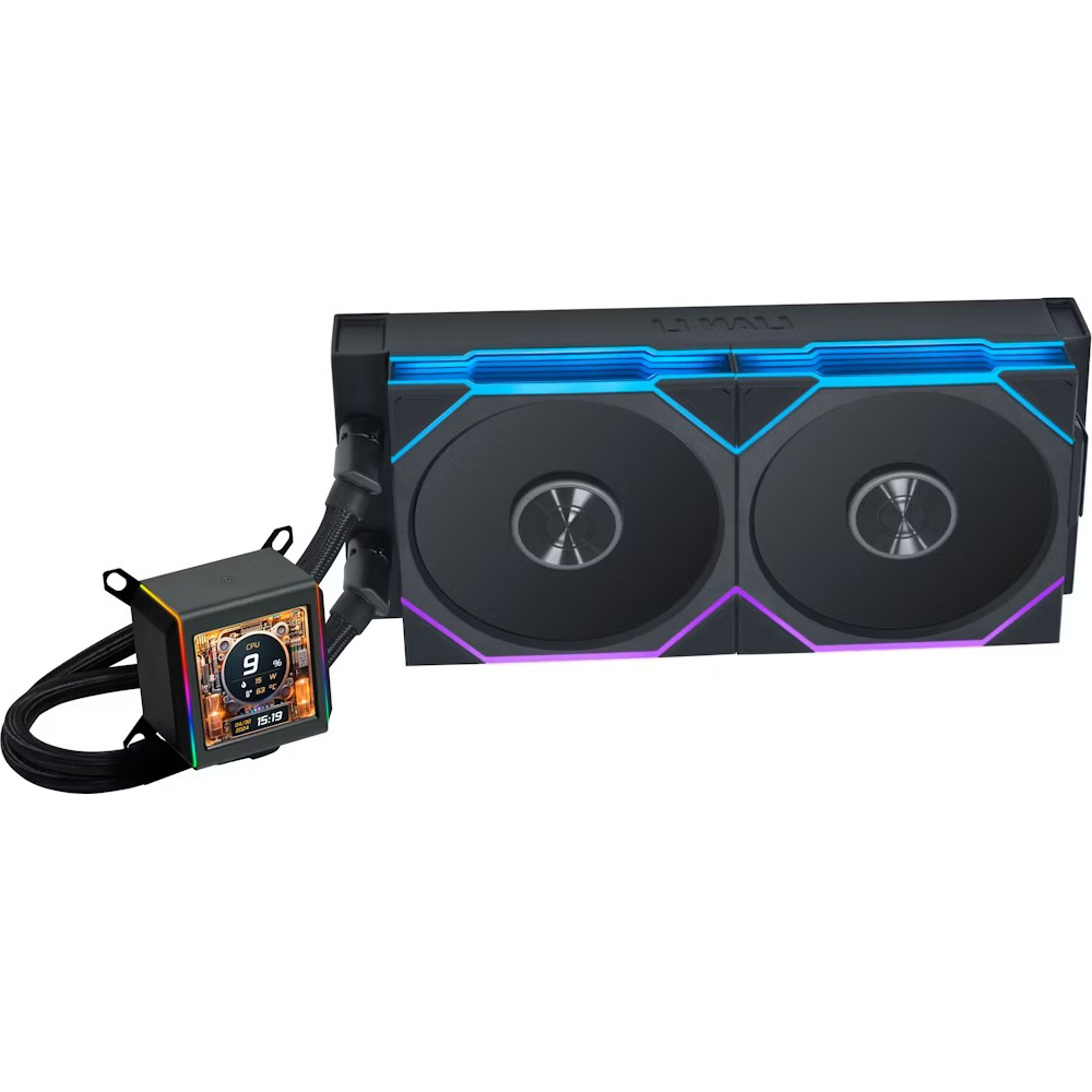 Система водяного охолодження LIAN LI Galahad II LCD TL Wireless 280 Black (G89.GA2ALCD28TLB.00)
