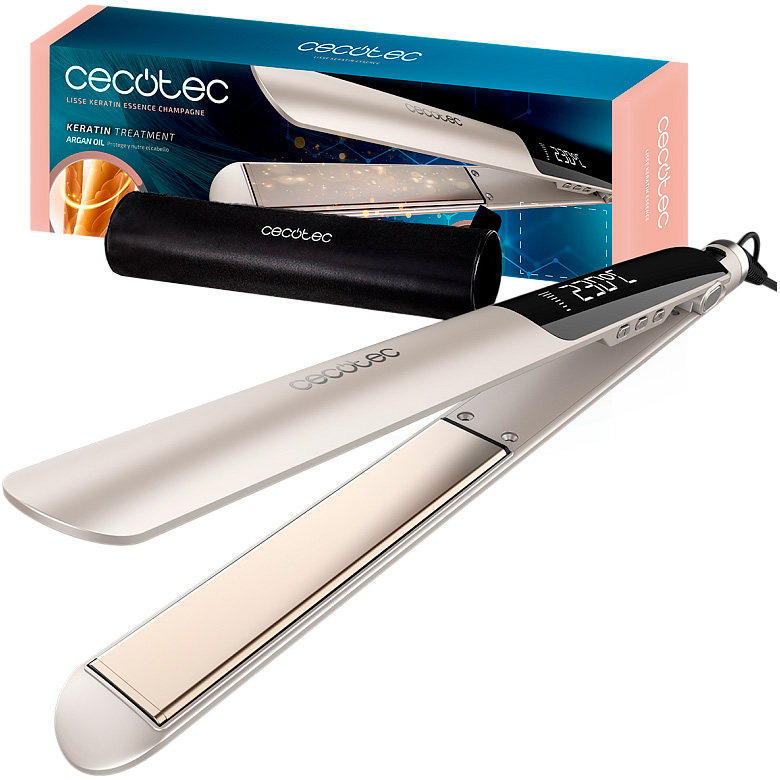 Выпрямитель для волос CECOTEC Lisse Keratin Essence Champagne (A01_EU01_110363)