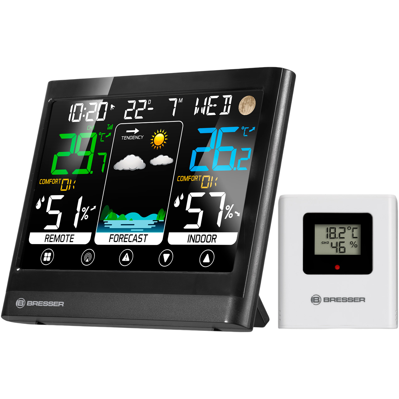 Метеостанция BRESSER MeteoTemp BF (7007511/13895)