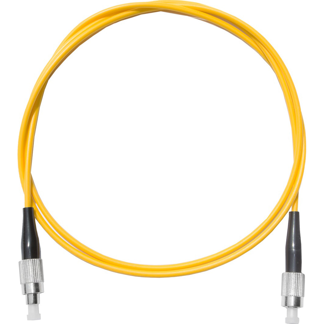 Оптический патч-корд COR-X FC/UPC-FC/UPC, SM, Simplex, 1м, Yellow (OFPC-FC/UPC-FC/UPC-D-1)