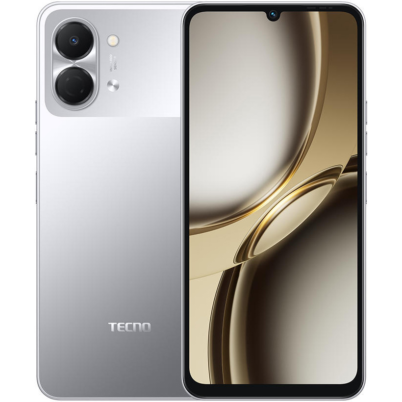 Смартфон TECNO Spark Go 3 (KN3) 4/64GB Titanium Gray