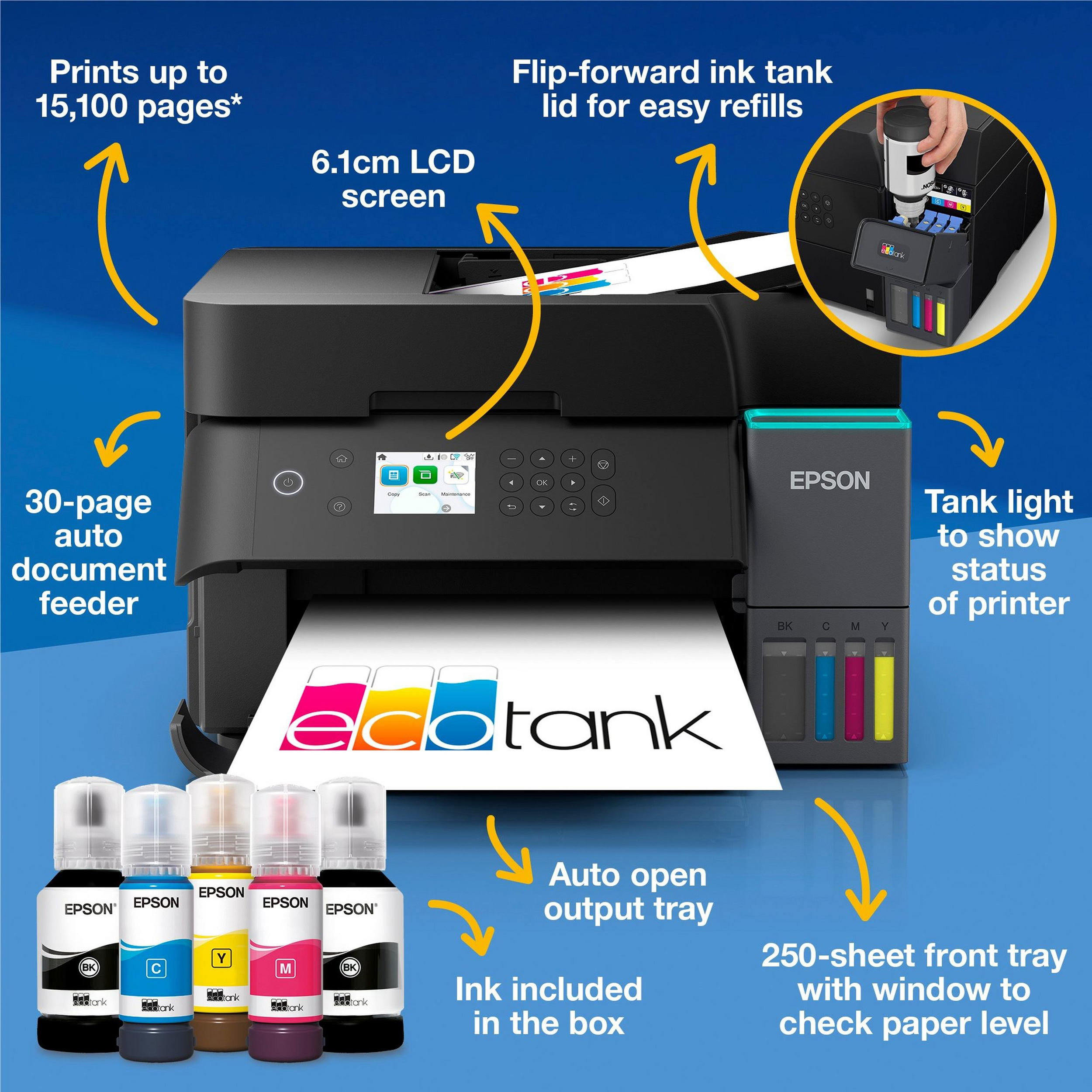 БФП EPSON Eco Tank L6370 (C11CL43405)