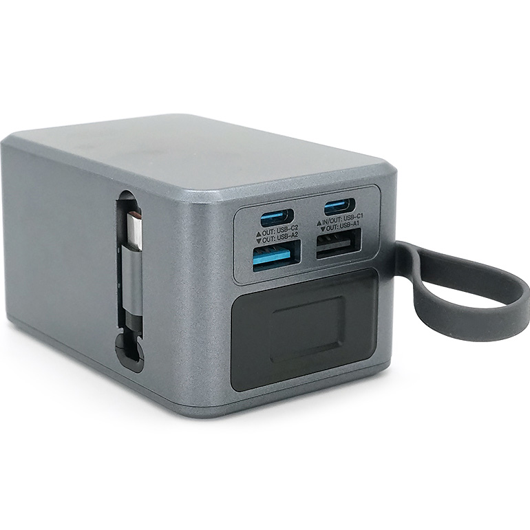 Повербанк FULLTECH FP33 70W 20000mAh Gray