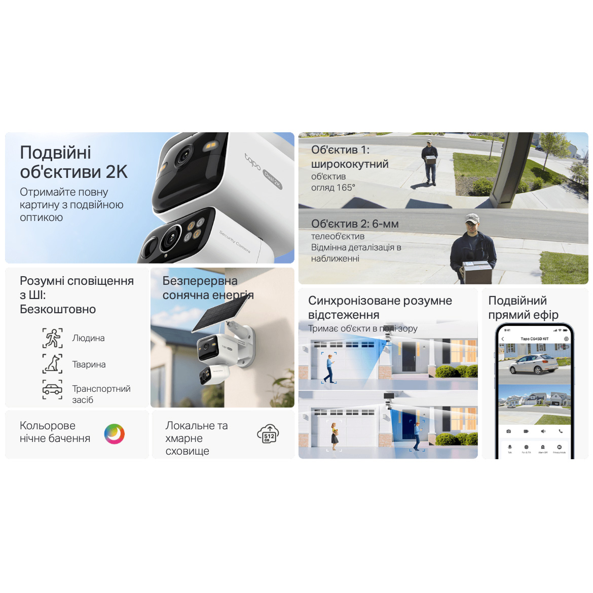 IP-камера TP-LINK TAPO C645D Kit