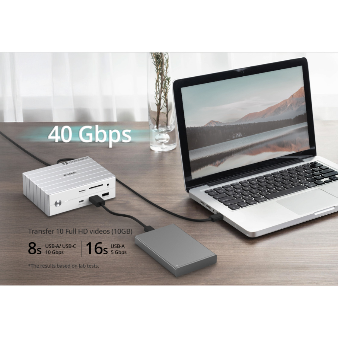Док-станция D-LINK 14-in-1 Thunderbolt 4 Docking Station