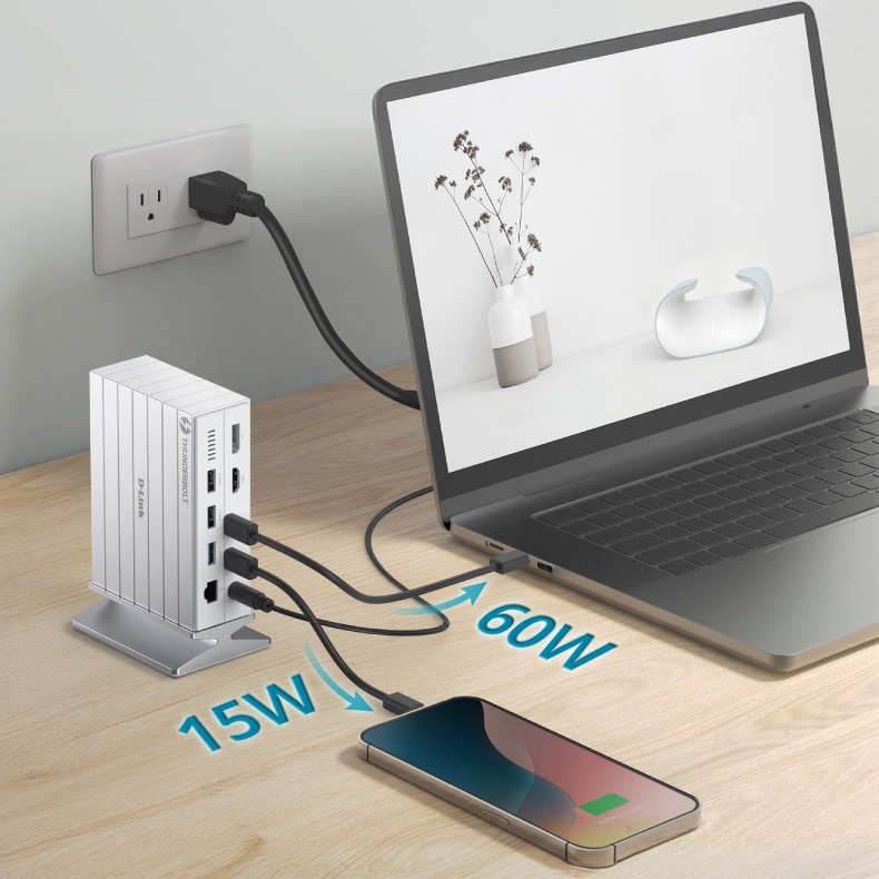 Док-станция D-LINK 14-in-1 Thunderbolt 4 Docking Station