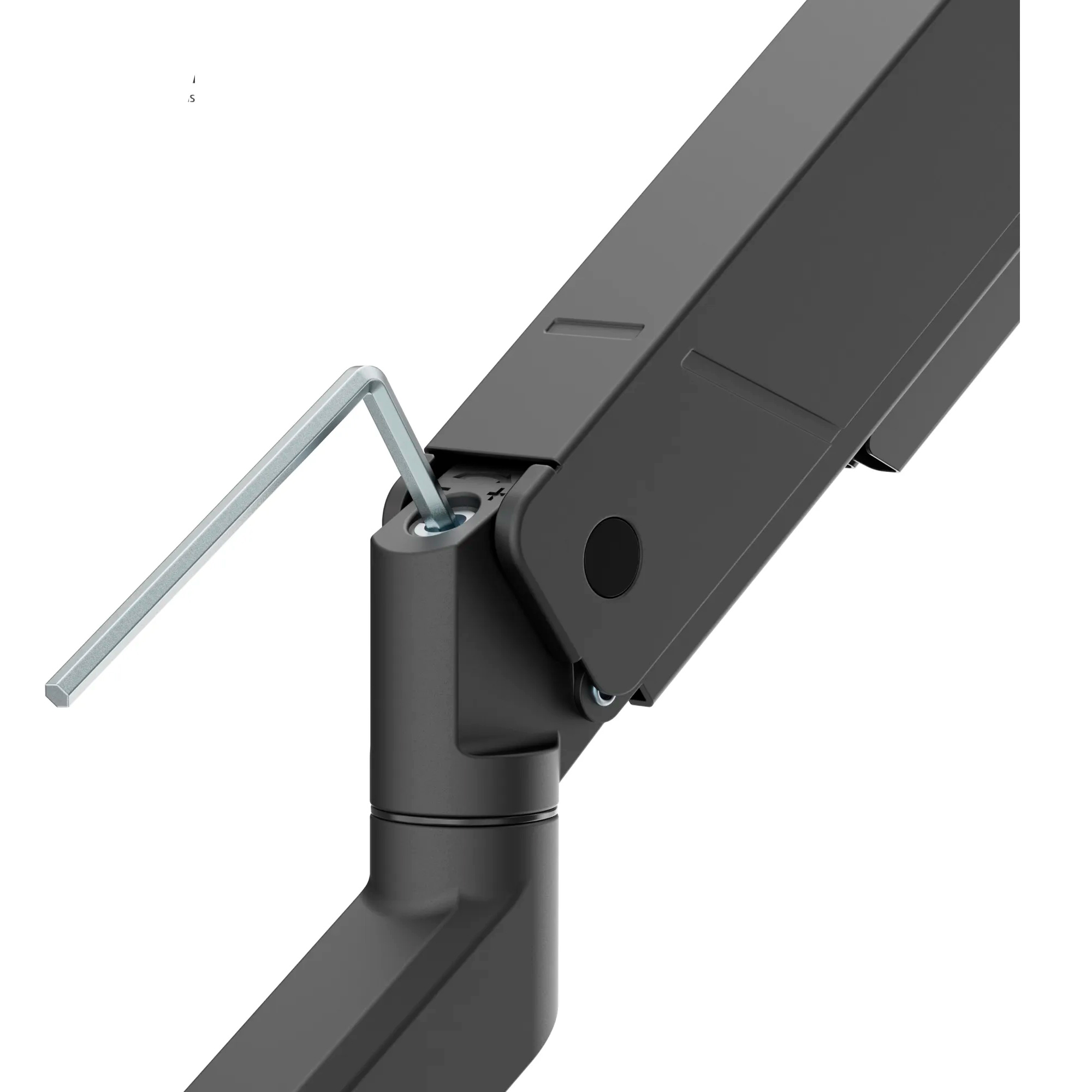 Настольное крепление для монитора QUBE 4516MB.USB 17"-45" Black