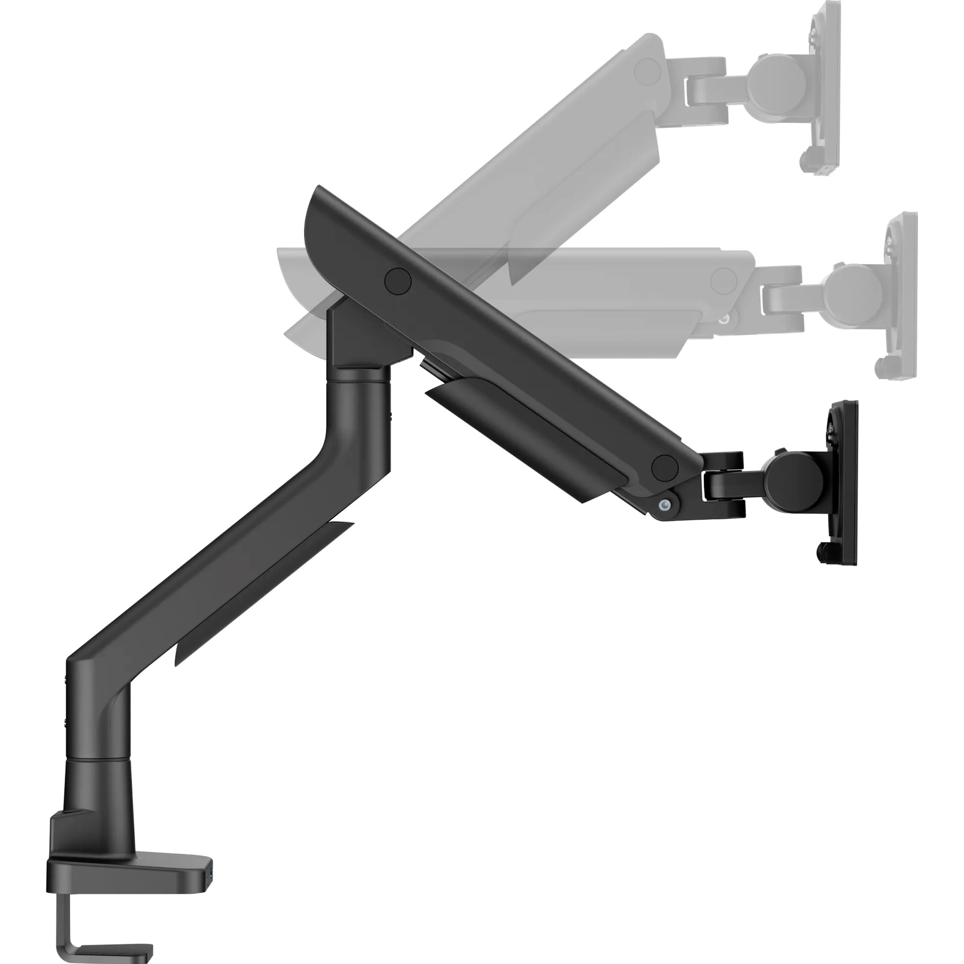Настільне кріплення для монітора QUBE 5727GB.USB 24"-57" Black