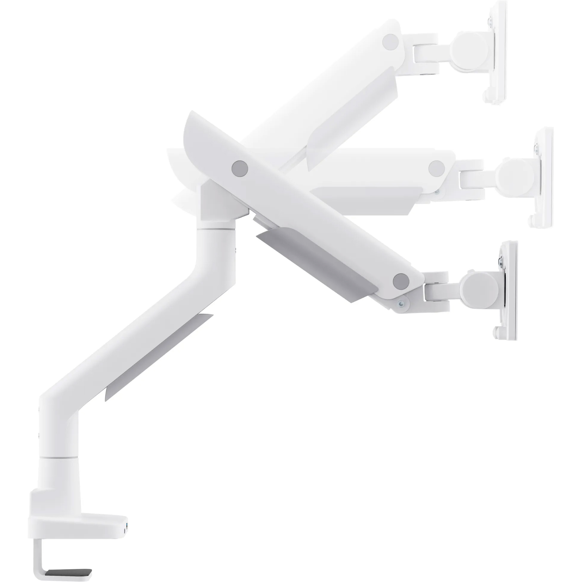 Настільне кріплення для монітора QUBE 5727GW.USB 24"-57" White