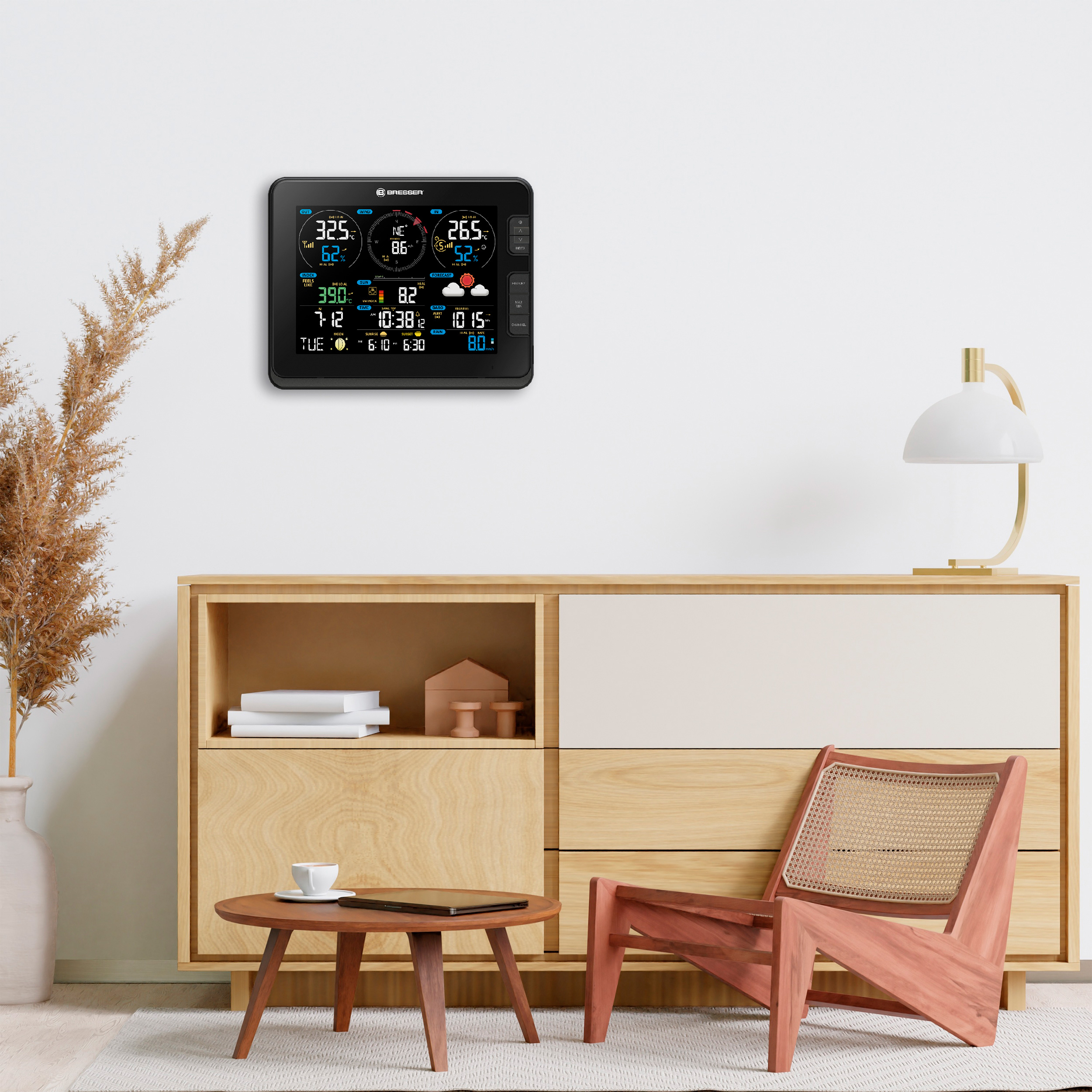 Метеостанція BRESSER Professional WIFI Weather Centre 7in1 with Additional Base Station (932006)
