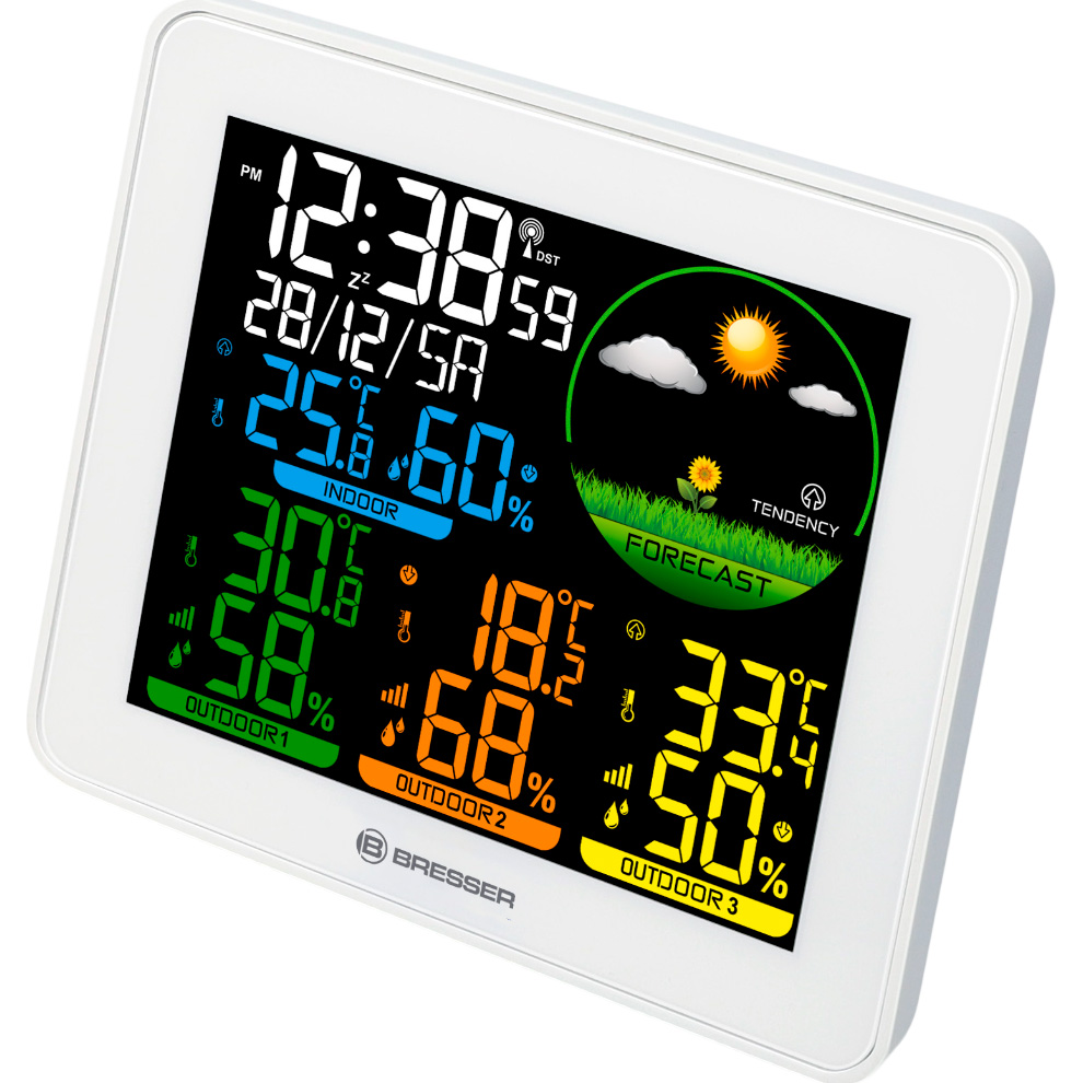 Метеостанція BRESSER Weather Station with 3 Sensors (932127)