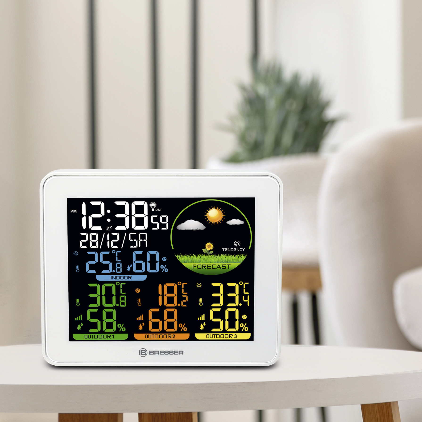 Метеостанція BRESSER Weather Station with 3 Sensors (932127)