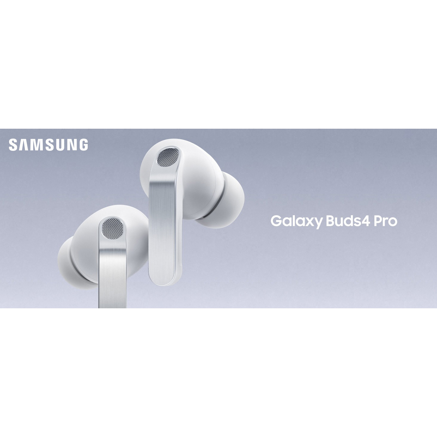 Навушники SAMSUNG Galaxy Buds 4 Pro White (SM-R640NZWASEK)