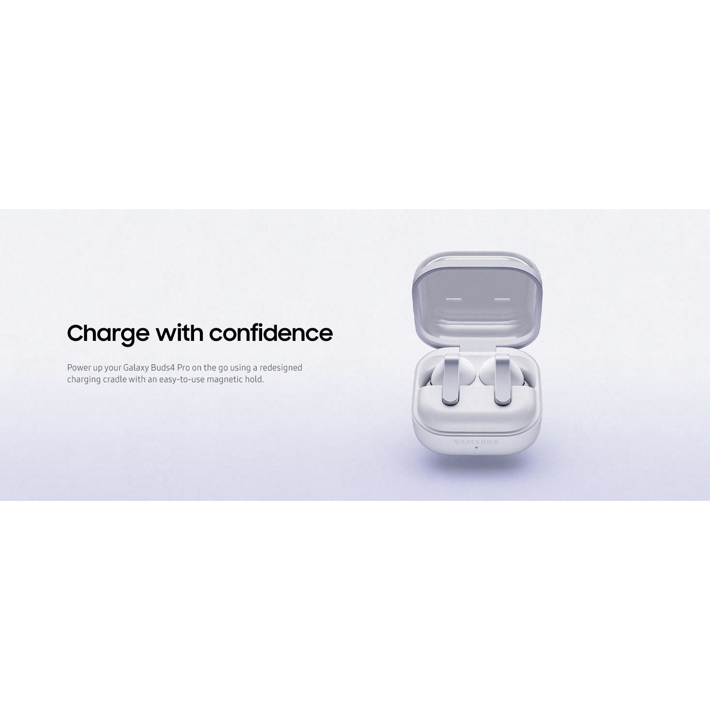 Навушники SAMSUNG Galaxy Buds 4 Pro White (SM-R640NZWASEK)