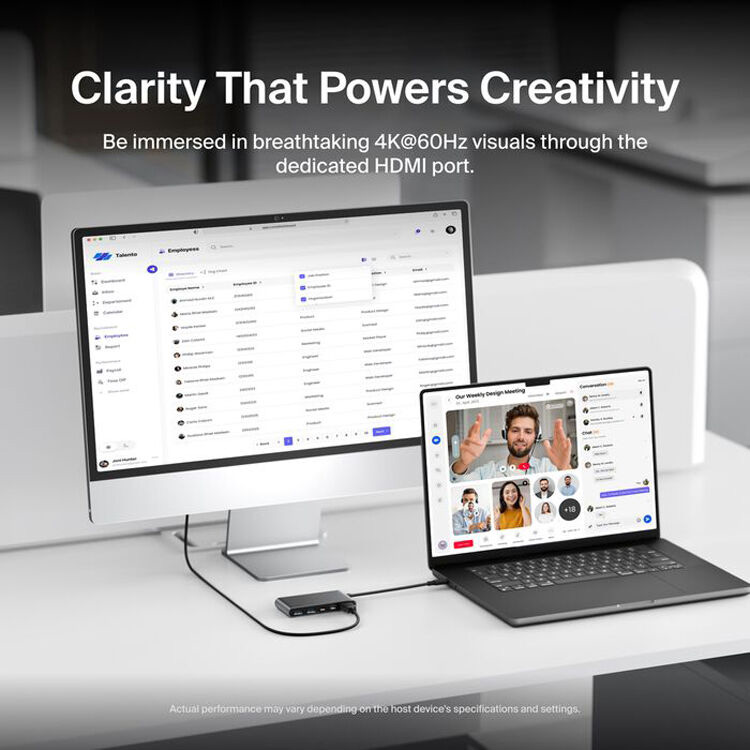 Порт-реплікатор BELKIN USB-C 5-Port Hub with Dual USB-C Ports (AVC022HQSGY)