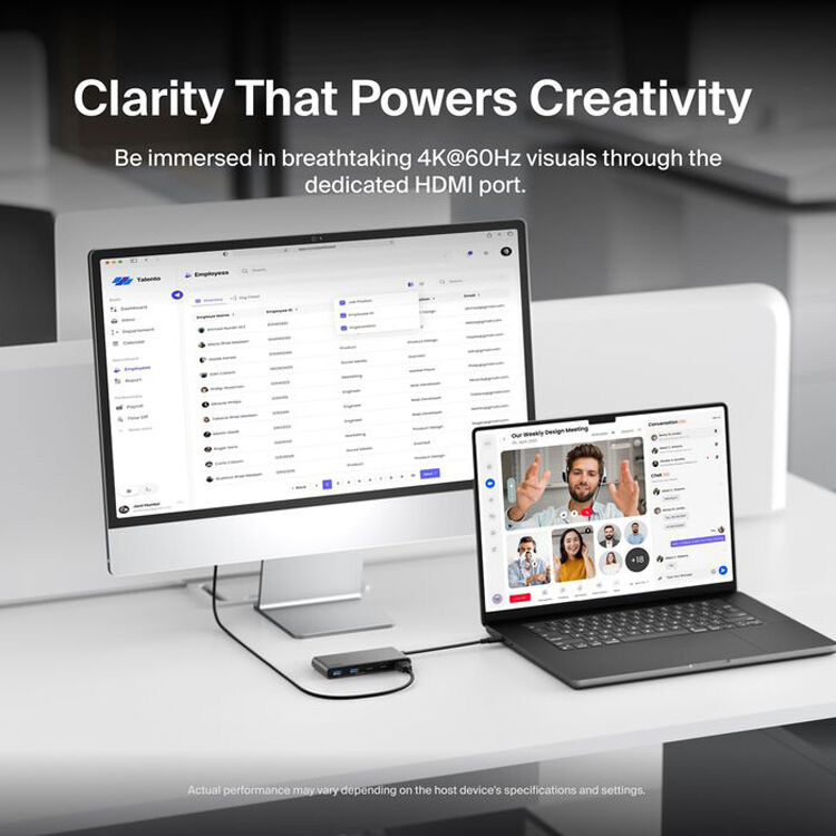 Порт-реплікатор BELKIN USB-C 7-Port Hub with Dual USB-C Ports (AVC023HQSGY)