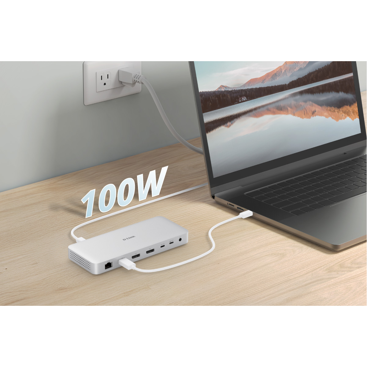 Порт-репликатор D-LINK 9-in-1 USB4 Docking Station