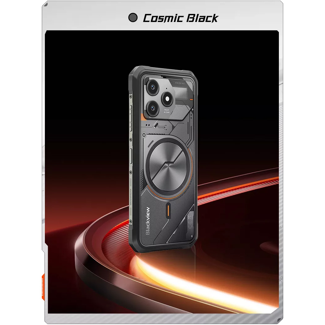 Смартфон BLACKVIEW Fort 100 8/128GB Cosmic Black