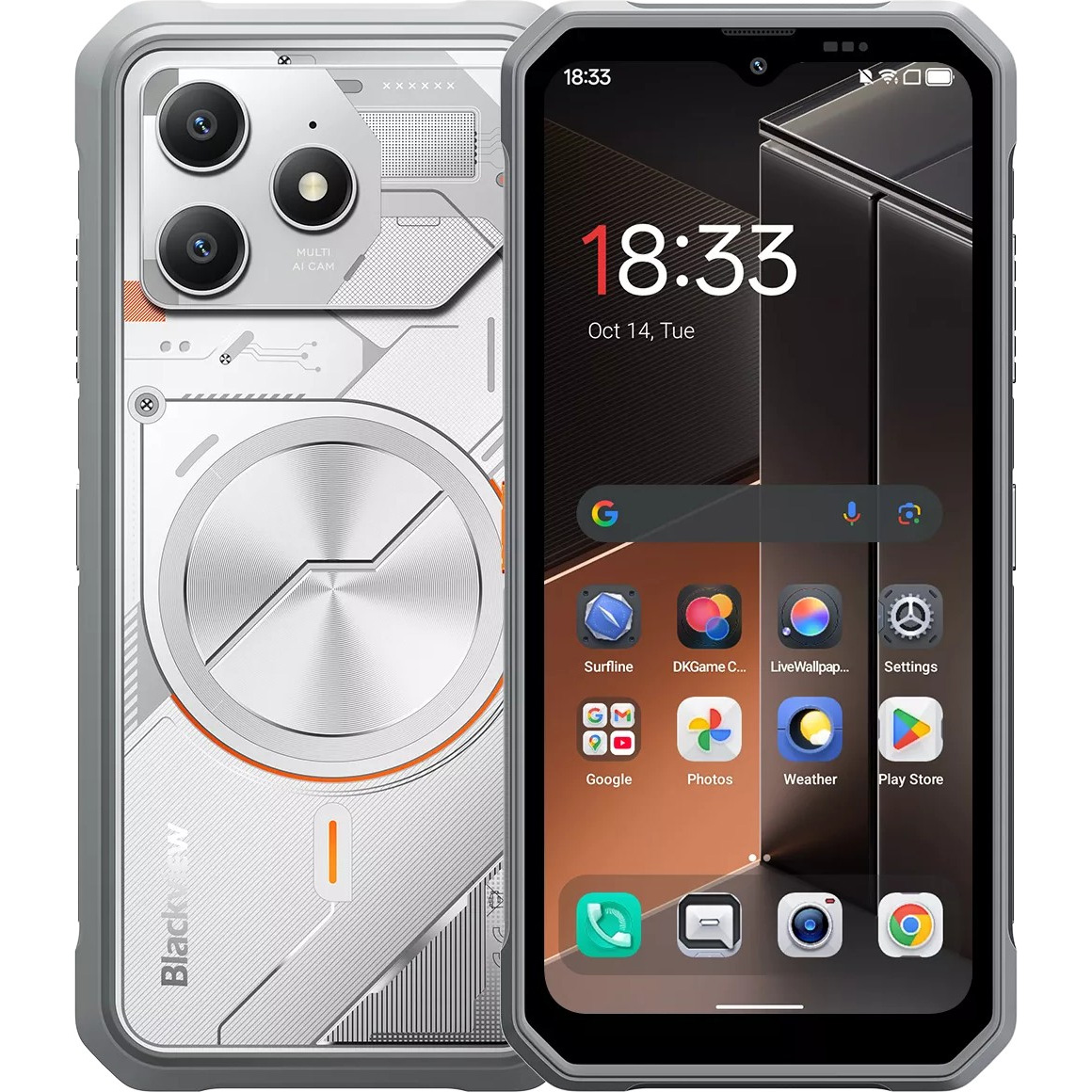 Смартфон BLACKVIEW Fort 100 8/128GB Lunar White