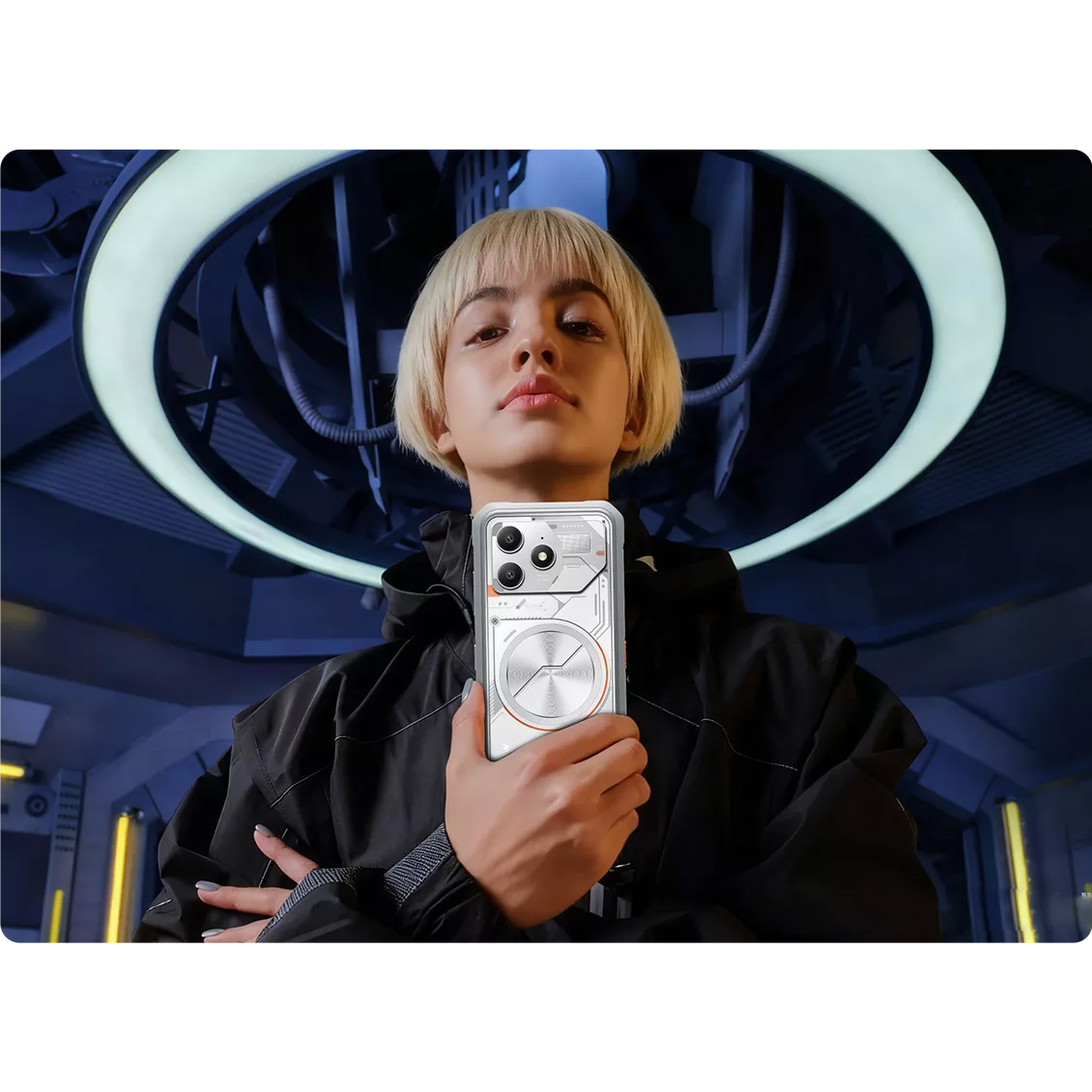 Смартфон BLACKVIEW Fort 100 8/128GB Lunar White