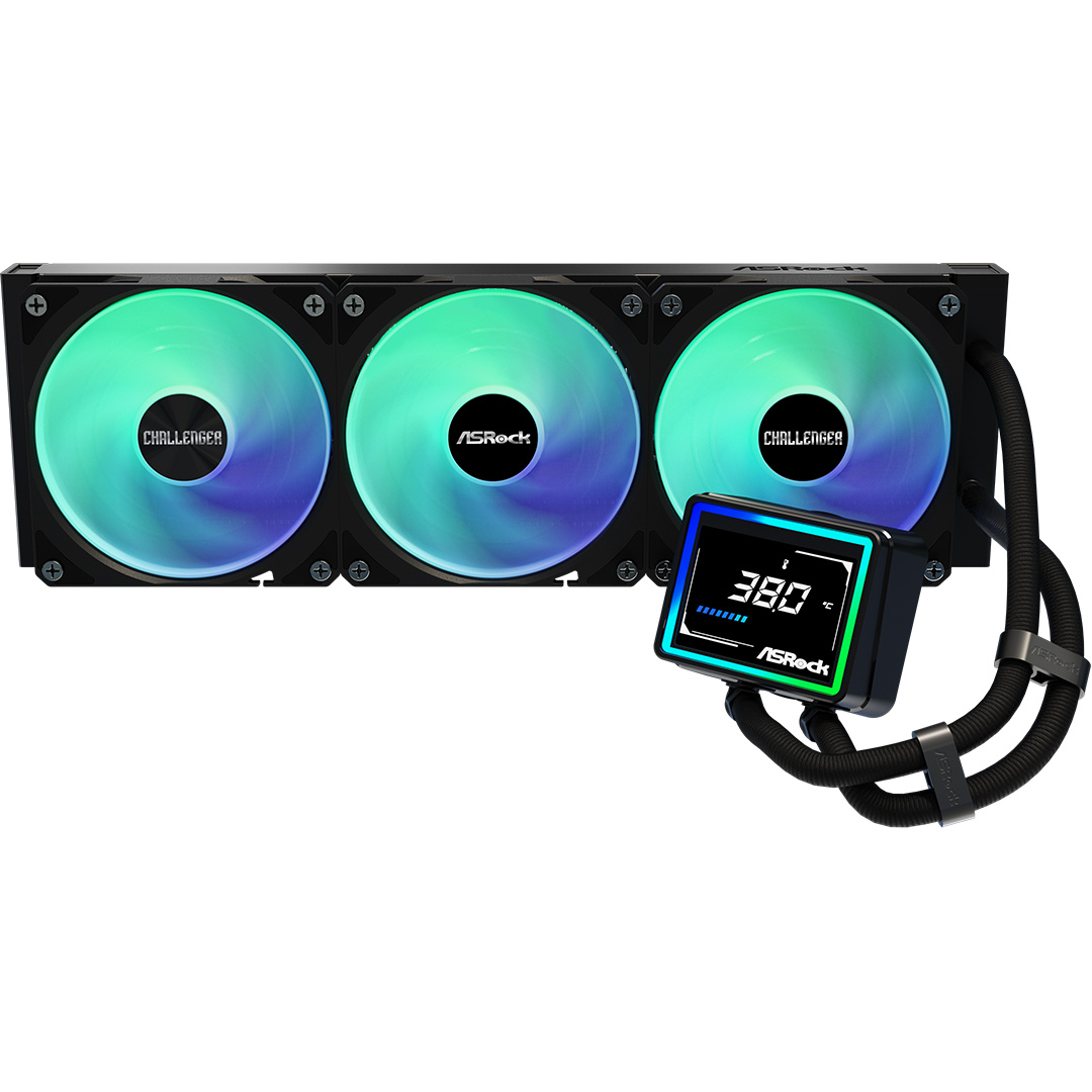 Система водяного охлаждения ASROCK Challenger 360 Digital Black