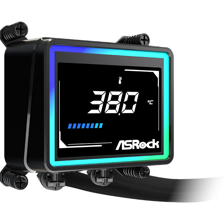 Система водяного охлаждения ASROCK Challenger 360 Digital Black
