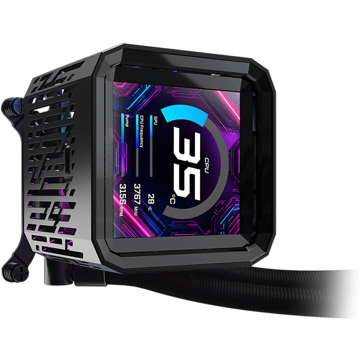 Система водяного охолодження ASROCK Phantom Gaming 360 LCD Black